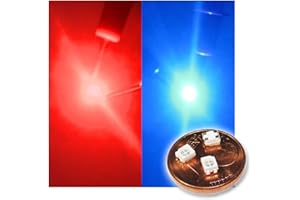 world-trading-net - 20 LED SMD PLCC-2 3528 BICOLOR rouge/bleu bicolore