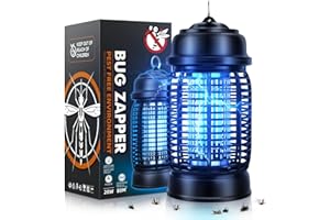 Quilted Northern Electric Insect Killer, 20 W UV Insect Trap, Mosquito Lamp, Mosquito Killer Lamp, Effective for Reducing Flying Insects for Indoor Bedrooms and Gardens