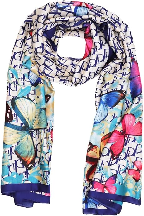 Stola Donna In Raso Con Frange - Argento Per Cerimonie, Matrimoni, Feste Eleganti - Foto 11