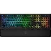 Pusat Rapid Ultra Tam Boyutlu Monster Tactile Red Switch 80 M Tıklama Kablolu Mekanik RGB Oyuncu Klavyesi (Siyah)