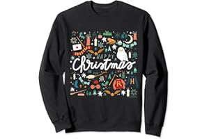 Noël Harry Potter Happy Christmas Collage Sweatshirt