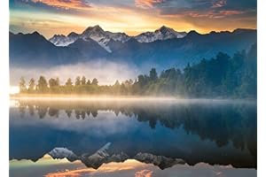 Ravensburger Puzzle 1000 Teile - Sonnenaufgang über Lake Matheson, Neuseeland - Puzzle für Erwachsene und Kinder ab 14 Jahren, Amazon Sonderedition [Exklusiv bei Amazon]