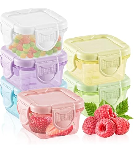 Cambro Camware Bundel 6 & 12 Quart Doorzichtige ronde voedselopslagcontainers met deksels en schraper
