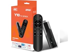 SZSEYNMY Android 13 TV Stick H618 con control de voz, 2 GB de RAM 16 GB ROM 4K HDR Streaming Media Player TV Stick Soporte 3D USB Tipo C Fuente de alimentación HD H.265 2.4/5GHz Dual Wifi Ethernet Stick