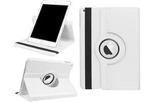 LOBWERK Tablet Tasche für Apple iPad Pro 2017 10.5 Zoll 360 Grad drehbares aufstellbares Cover mit Wake & Sleep Funktion + GRATIS Stylus Touch Pen