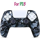 Kontorland PS5 Gamepad Uyumlu Silikon Kılıf - Color Chaos (Night Camo)