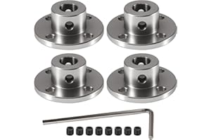 BEGONIA 4 Stück 8MM Flanschkupplung Motorführung Wellenkupplung Motorstecker 8mm Innendurchm.