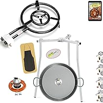 Fornello A Gas Butano Garcima 20400 - Per Paella, 400 Mm, Nero, Ideale Per Esterni - Foto 13