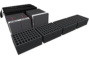 Feldherr 4 x Lagerbox FSLB150 90+ Panzer/Monster avec Hobby Transporter