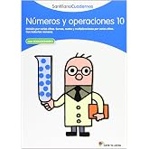 NUMEROS Y OPERACIONES 10 SANTILLANA CUADERNOS