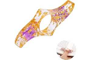 SLIVERDEW Uchwyt na książkę, uchwyt na kciuk z żywicy, uchwyt na książkę, do czytania, akcesoria dla nauczycieli, miłośników książek