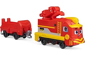 Mighty Express, Frchter Nick Train Push-and go avec Wagon de Marchandises, 6061432