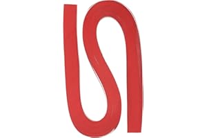 PATIKIL Quilling Papier Rot 120 Stück 3mm x 54cm Quilling-Papierstreifen Origami Papier für Quilling Kunst DIY Papierhandwerk Handwerk