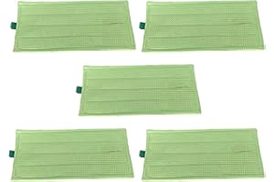 YUETTYY Almohadillas de repuesto para fregona Vorwerk Hard Floor MF600 SP600 SPB100 SP7, paño de microfibra reutilizable y lavable (5)