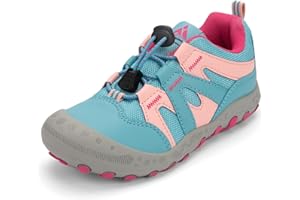 Mishansha Trekkingschuhe Mädchen Bequem Wanderschuhe Leicht Kinder Turnschuhe, Gr.24-38