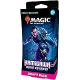 Magic The Gathering Confezione di Buste per Il Draft di Kamigawa: Dinastia Neon (Versione Inglese)