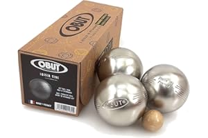 Obut Loisir inox LOOP SIDE, jeu de 3 boules