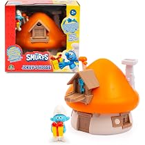 Les Schtroumpfs Puffi, Casa con 1 figurina, 5,5 cm, Modello Tempesta, Verde, Per bambini dai 3 anni, PUF385 Les Schtroumpfs Puffi, Casa con 1 figurina, 5,5 cm, Modello Tempesta, Verde, Per bambini dai 3 anni, PUF385