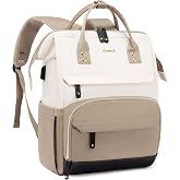 LOVEVOOK Women's Laptop Backpack with Laptop Compartment 15.6 Inch