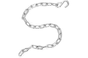 PRETEX Extension Chain manufactured from galvanised carbon steel, load bearing capacity up to 200 kg, length 76 cm