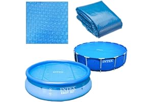 Intex Bâche à Bulles pour Piscine Ronde ou Ronde Tubulaire 366 cm