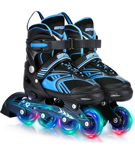 Stamp Customizable In-line Skids Control Lighting Wheels Size 30-33 Stamp Customizable In-line Skids Control Lighting Wheels Size 30-33