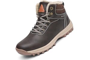 Mishansha Homme Femme Bottes de Neige Hiver Randonnée Chaussures Trekking Imperméable Outdoor Boots Taille 36-48 EU