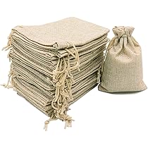 YUNSHANGHE 30 stuks jute zakjes, kleine cadeauzakjes, 13 x 18 cm, jute zakjes, stoffen zakjes, sieradenzakje met trekkoord, linnen zakjes voor YUNSHANGHE 30 stuks jute zakjes, kleine cadeauzakjes, 13 x 18 cm, jute zakjes, stoffen zakjes, sieradenzakje met trekkoord, linnen zakjes voor