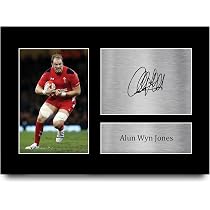 HWC Trading A4 Gareth Edwards Wales Regali Stampati Autografo Firmato Immagine Per Gli Appassionati Di Rugby Union