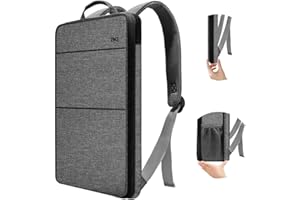 ZINZ Slim & Expandable Laptop Backpack 13 14 15 16 Inch Sleeve, Spill-Resistant Notebooks Bag Case