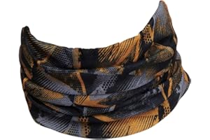 Hilltop Bufanda Multiusos, Braga de Cuello Caliente para Deporte, Bufanda de Tubo, Pañuelo, Diseños Actuales en Colores de Moda, Apropiados para Hombre y Mujer