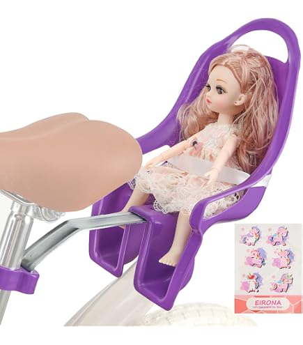 Panier Vélo Enfant – Tressé – Avec Cloche, Glands, Autocollants – 12-20 Pouces – Sangles Réglables