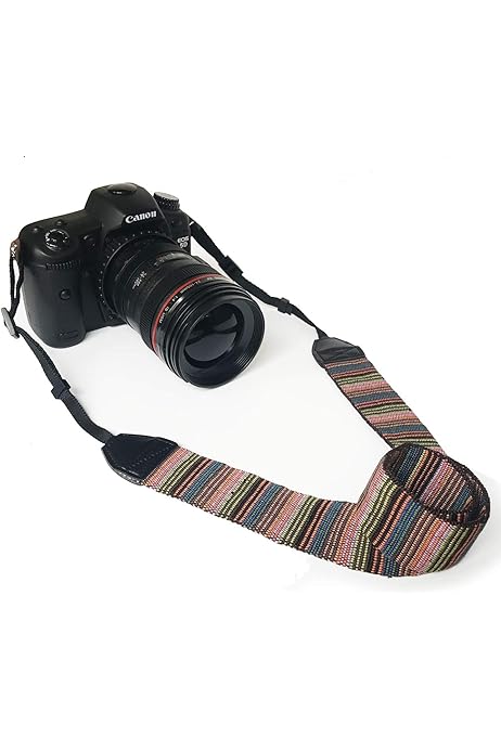 Cinturino Per Fotocamera In Vera Pelle Fatto A Mano Mr.stone Per - Foto 8