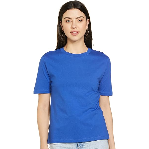 T-shirt Basique Marks And Spencer Pour Fille, Coton Noir, Taille 8-9 Ans, Col Rond