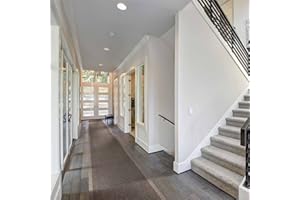 runrug Hallway Runner Rug - Non Slip - Hall Carpet Runner, Kitchen Rug Runner - Stain Resistant Dirt Stopper - Ideal for High Foot-Traffic Areas - 66cm Wide x 240cm Long - Aztec, Light Brown