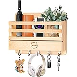 RAPTIZ Porte-courrier Pour Mur, Clé Décorative Et Porte-courrier Pour Mur, Porte-clé Rustique