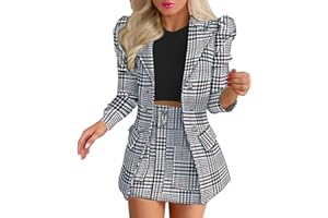 XTBFOOJ Tuta da Donna Due Pezzi Slim Fit Business Blazer d'Affari Elegante Completo da Donna Maniche Lunghe Ufficio e Tailleur Cappotto OL Giacca e Pantaloni Abito Due Pezzi per Signora Femme Suit