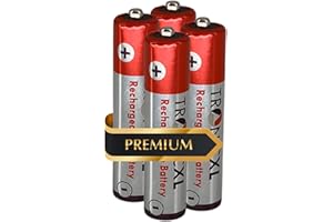 TronicXL 4 pilas AAA para teléfono TELEKOM SPEEDPHONE 10 11 50 31 100 Siemens Gigaset Panasonic Mobilteil recargable de repuesto baterías de teléfono recargable batería de teléfono batería recargable