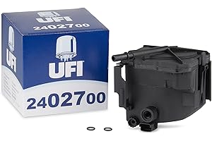 UFI Filters, Filtre Diesel 24.027.00, Filtre à Carburant de Remplacement, Adapté aux Voitures, Applicable sur Divers Modèles Citroën, Fiat, Ford, Mazda, Mini, Peugeot, Suzuki et Volvo