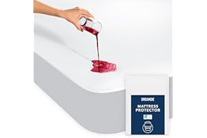 Dreamzie - Madrassskydd 140x200 - Slitstark och vattentät madrass - Madrassskydd 140x200 cm - Optimalt skydd och andas