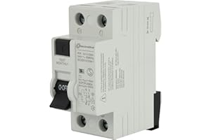 Electraline 87008 Interrupteur différentiel 40A, sensibilité 30mA, type AC