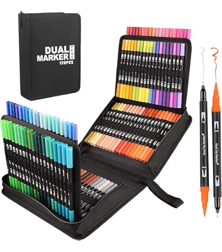 Tombow Twintone Marqueur Double Pointe Pour Dessin, Coloriage