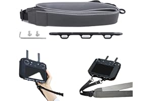 Fututech Cinghia da collo 2 in 1 da 62,5 a 80 cm, con fibbia per DJI Mavic 3 RC Pro per DJI Smart Controller Cavo Regolabile Accessorio Drone