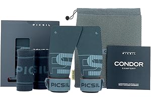 PICSIL - Paracalli Condor, Grips Professionali per Protezione delle Mani, Uso con Magnesio, Manopole per Cross Training, Calistenics, Fitness e Ginnastica