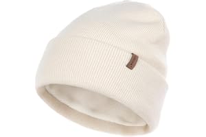 FURTALK Classic Beanie Mütze Herren mit Weichem Fleecefutterr Unisex Strickmütze Warm Bequem Wintermütze für Damen