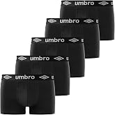 Men's Boxer Briefs 100% Cotton, Pack of 5, CLA Black (XL) | Men, Fitted cut, Non-irritating, Sensitive skin, Optimal support,