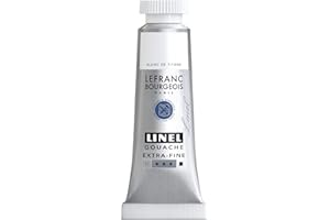 Lefranc Bourgeois Linel Gouache Extra-Fine Tube 14ml Blanc De Titane Série 1