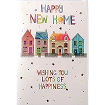Piccadilly Greetings Biglietto Di Natale Tradizionale 'Our House To Yours': Formato 20x15cm Con Busta, Porta D'Ingresso - 4