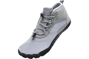 IceUnicorn Barfuss Schuhe Damen Barfußschuhe Herren Winterschuhe Frühling und Herbst Winterstiefel Breiter Zehenbox Minimalistische