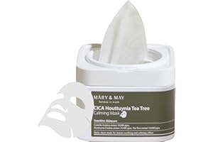 MARY&MAY MARY & MAY Cica Houttuynia Tea Tree Calming Mask 30 pcs (400 g)